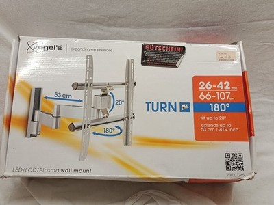 Vogels Wandhalterung TV Wall 1245 silber - Top Zustand - Neupreis 149 