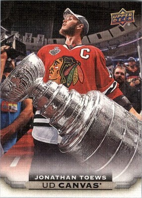 2015-16 Upper Deck Canvas #C19 Jonathan Toews - HKY