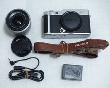 "Near Mint" Fujifilm X-A7 Silver With Lens XC 15-45mm F/3.5-5.6 OIS PZ