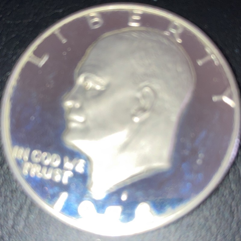 Eisenhower 1978-S $1 Type 1 PROOF Strike Copper-Nickel Clad KM#203