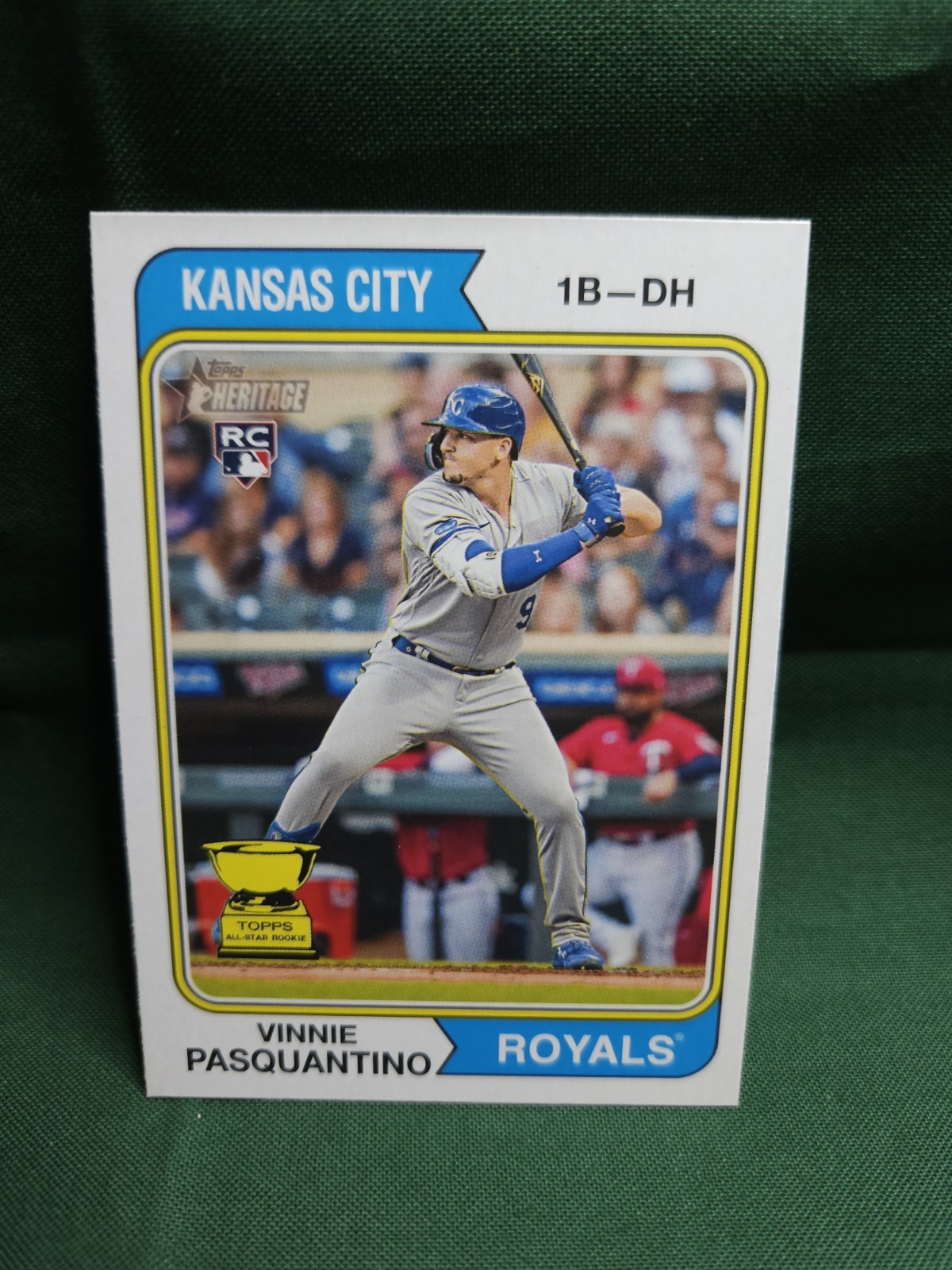 2023 Topps Heritage - Vinnie Pasquantino #150 (RC)
