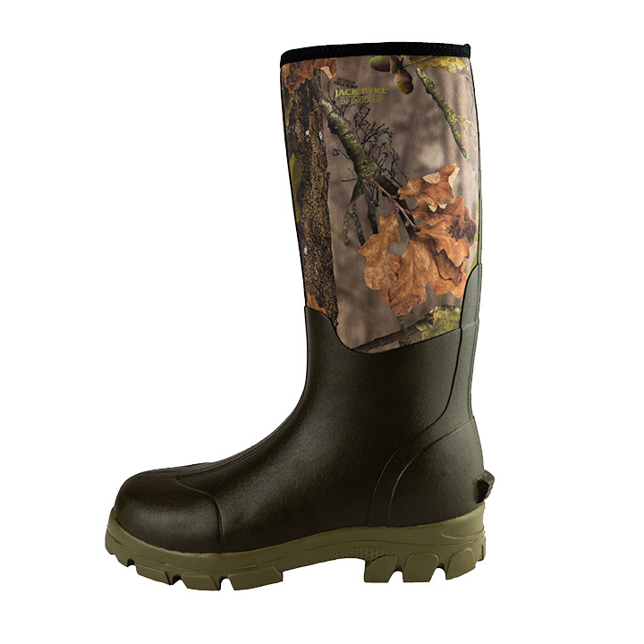 Jack Pyke Mens Camo Wellies Neoprene Wellington Boots Hunting EVO Real Tree  UKHG