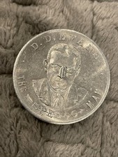 Vintage The Speedo Man D.D. Evans Swimsuit Token