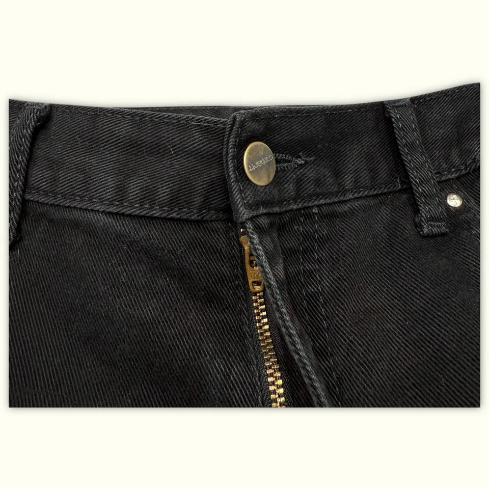 carhartt Vaqueros w34/l34 Negro Excelente Hombres - Imagen 3 de 4