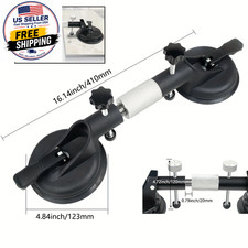 Suction Cups Heavy Duty Aluminum Vacuum Plate Handle Glass Holder Hooks to Lift