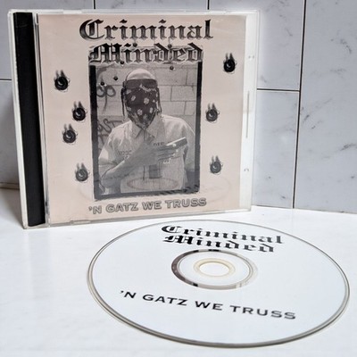 Criminal Minded - N Gatz We Truss [PA] CD 2Pac Mac 10 WC Ice Cube Luniz TRU RARE