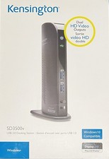 Kensington USB 3.0 Docking Station   Dual HD Video Outputs   MacBook Surface etc