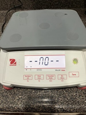 Ohaus Valor 7000 Digital Compact Bench Scale 1500g .0001 LB V71P1502T NSF USDA