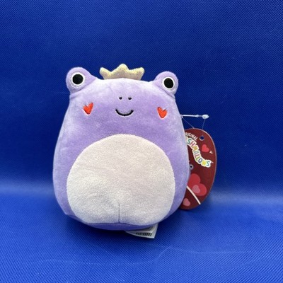Squishmallows Francine the Frog 5'' valentines 2024 (with crown and heart cheeks)