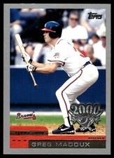 Greg Maddux 2000 Topps Opening Day #120 Atlanta Braves FREE SHIP AutographDen