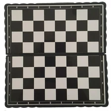 Folding Can Play Pocket Chess Magnetic Chess Mini Portable Folding With Board D