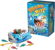 Shark Bite -- Roll the Die and Fish for Colorful Sea Creatures before the Shark