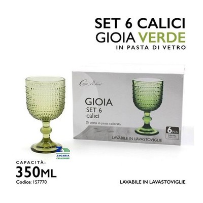 Bicchieri Vetro Colorati KEDEA Bicchieri Acqua Colorati In Vetro, Calici Vino Colorati In Vetro, Lavabili In Set Bicchieri