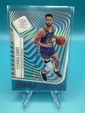 2020-21 Panini Illusions Stephen Curry Amazing #13 Sapphire