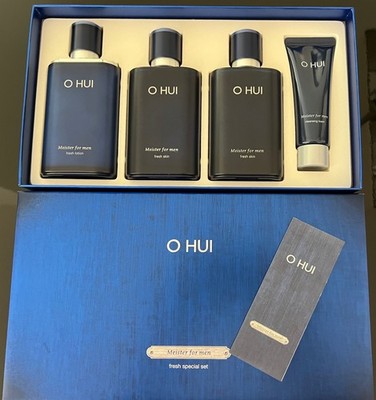 NEW O HUI Meister For Men Fresh Special Set Lotion Moisture Cleansing K-beauty