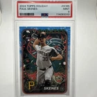 2024 Topps Holiday - Paul Skenes #H165 (RC) Rookie Card PSA Mint 9 Pirates