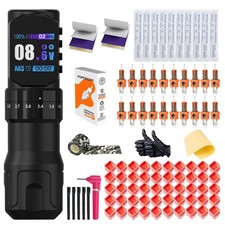 adjustable stroke tattoo pen wireless tattoo pen 2000mAh seven gears adjustable