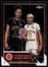 2023 Topps Chrome McDonald's All American Girls Co-MVPs #100