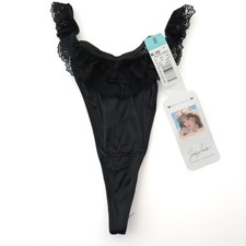 NEW Jaclyn Smith VTG 90s High Cut Silky Nylon High Cut Thong Panty XL X-LARGE