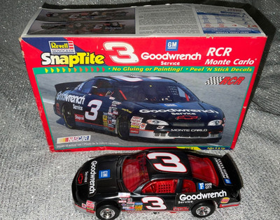 Revell Monogram RCR Monte Carlo Snaptite #3 85-1705 Vtg See Pics