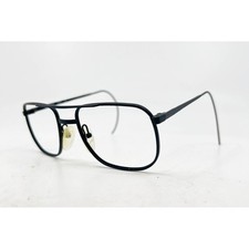 ArtCraft Eyeglass Frames Mens Black Aviator Double Bridge 52-18-155