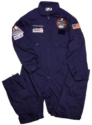 ROTHCO Flight Suit Northrop Grumman Weightless Flights Discovery G-Force One AOL