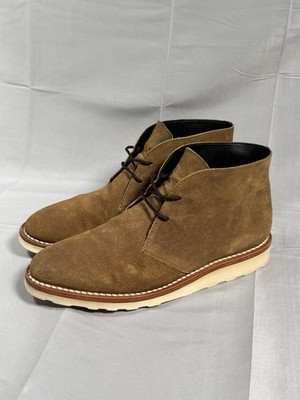 Thursday Boot Company Scout Brown Suede Chukka Mens Size 10 Handmade Ankle Boots