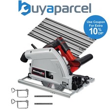 Einhell 4331300 TE-PS 165 Corded Plunge Cut Saw 165mm 1200W 240V - 2x1m Rail