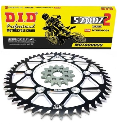 Honda CRF 450 CRF450 R D.I.D. Gold Motocross Chain new Sprocket Combo Kit 49/13T