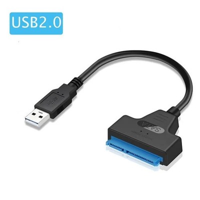 USB 2.0 auf zu SATA Adapter Kabel UASP Support Für 2,5'' Zoll HDD SSD Festplatten