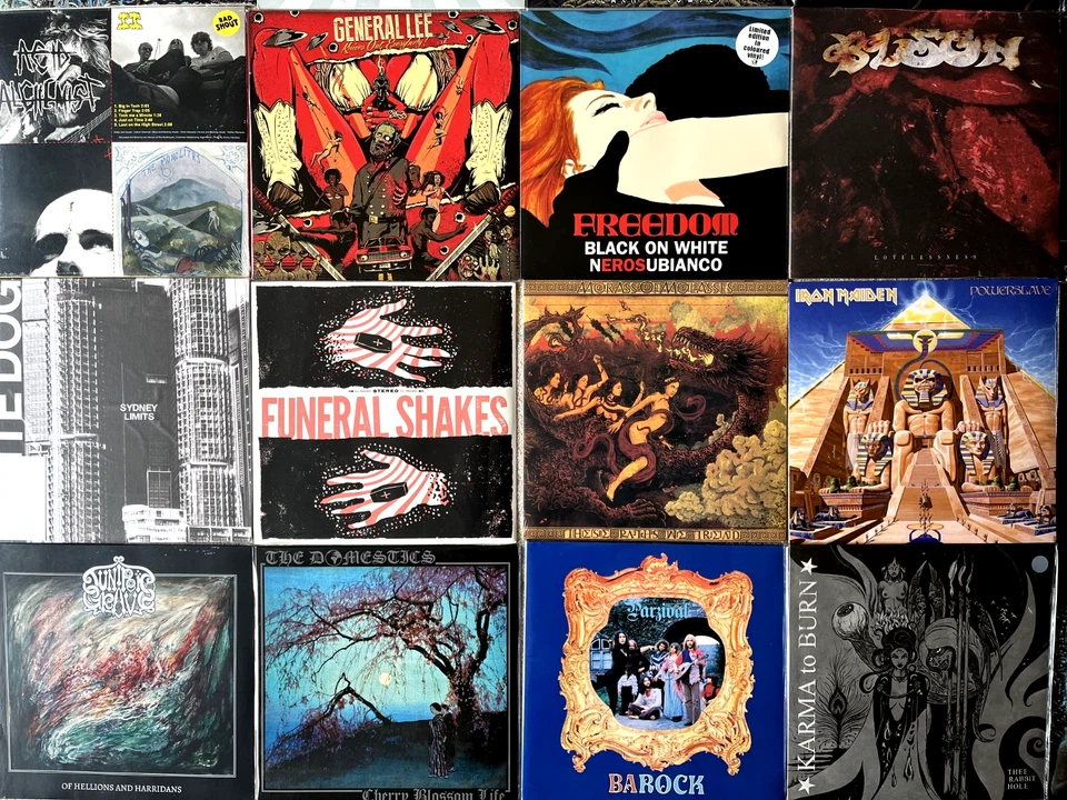 PUNK ROCK HEAVY METAL COLLECTION + FLIGHT CASE VINYL LP NEW & SEALED JOB LOT - Image 3 of 4