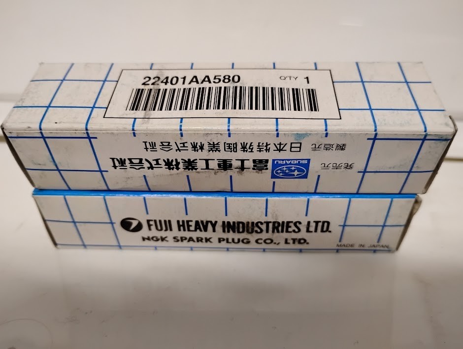 OEM NEW Subaru 2001-2004 Outback Ignition Spark Plug NGK PLFR6A-11 22401AA580
