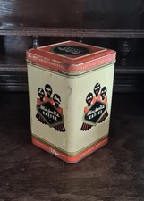 Antike Blechdose W. Machwitz Kaffee Rösterei Hannover Retro Deko Café 