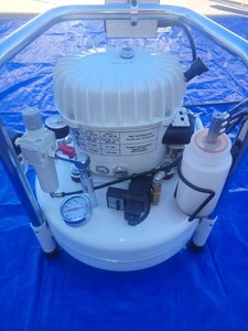 Werther P 50/15 AL Ultra-Quiet Portable Air Compressor 1 HP 120PSI 2CFM 110VAC