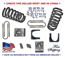 1998-2012 Ford Ranger Mazda B 2WD 3" Lowering Coil Springs 5" Drop Axle Flip Kit