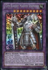 Yu-Gi-Oh! Hidden Arsenal 7 Knight of Stars Gem-Knight Master Diamond HA07-EN059