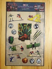 Marvel Spider-Man No Way Home V2 Clear Sticker Set Doctor Octopus Green Goblin