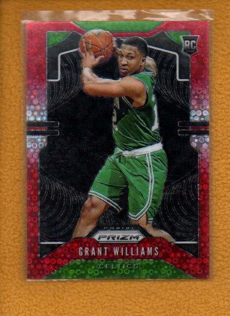 Grant Williams 2019-20 Panini Prizm Rookie Prizms Fast Break Red RC #267 /125