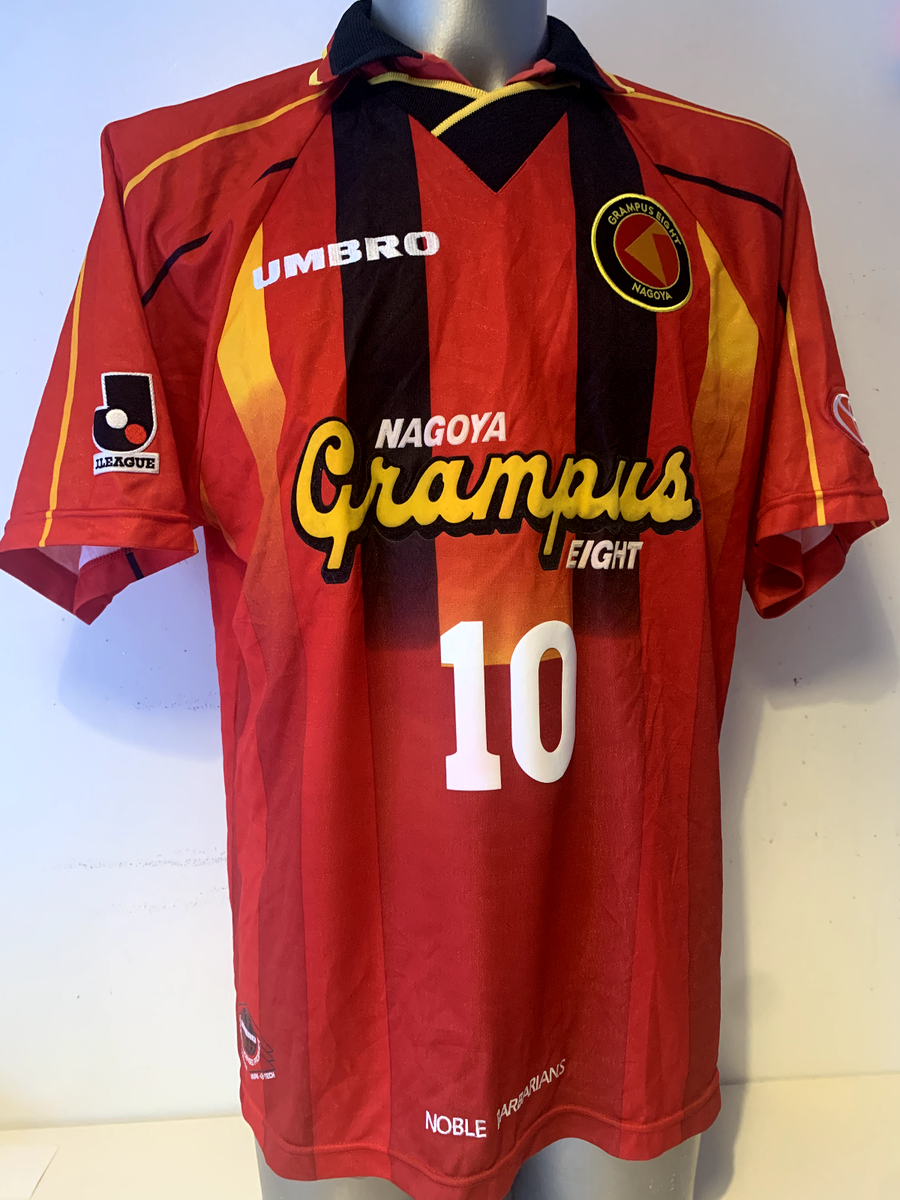 応援グッズ Nagoya Grampus Eight 1998 10 Stojkovic Nagoya Grampus Eight Stojkovic Large Shirt Jersey Football