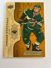 18/19 Engrained Rookie Jordan Greenway Hockey Card #76 78/299