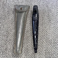 Vintage 1930's Bakelite Swanson TONETTE Recorder Black Made in The USA With Case