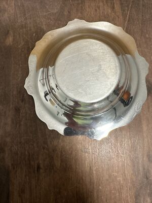 Poole Silver Co, EPNS, Scalloped Serving Dish, Silverplate, 5004