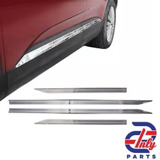 Modanature portiere modanature acciaio cromato 4 pezzi per Opel Grandland X (dal 2017)