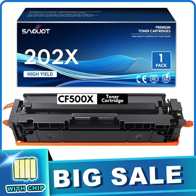 202X Toner Cartridges High Yield CF500X Replacement for HP Pro M254 MFP M281