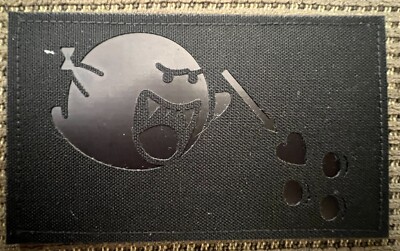 FSUP Crew ''Boo Beard'' Black XL Laser Cut Variant Patch