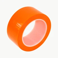 Patco 5560 Removable Protective Film Tape: 2 in. x 36 yds. (Transparent Orange)