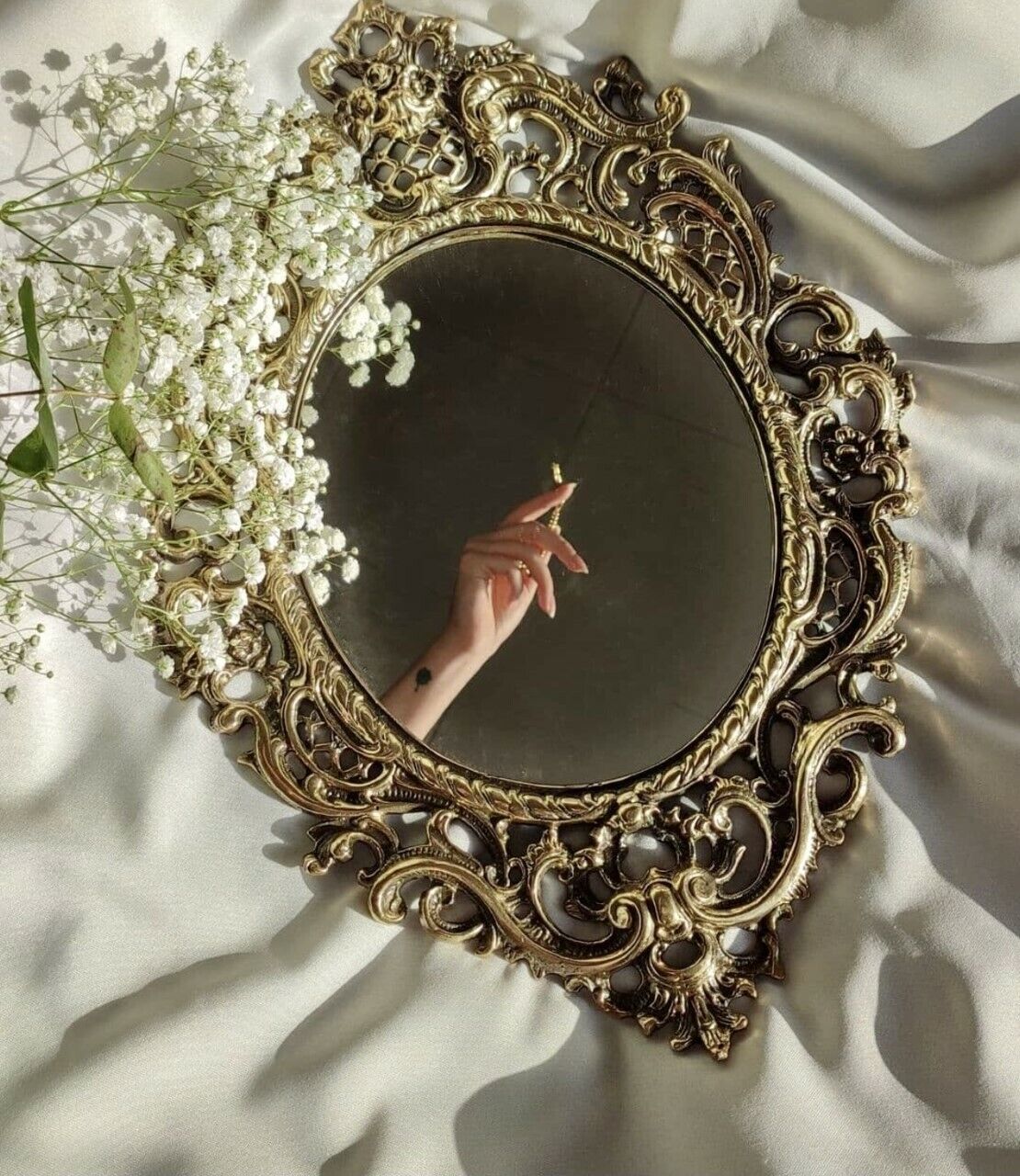 Vintage Floral Compact Cometic Mirrors Wholesale