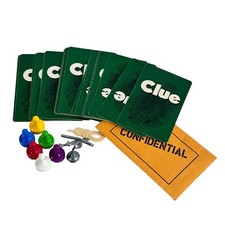 Clue Board Game 1998 You Pick Replacement Pieces Parts