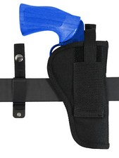 New Barsony 360Carry 12 Option OWB IWB Cross Draw Holster for 4" Revolvers