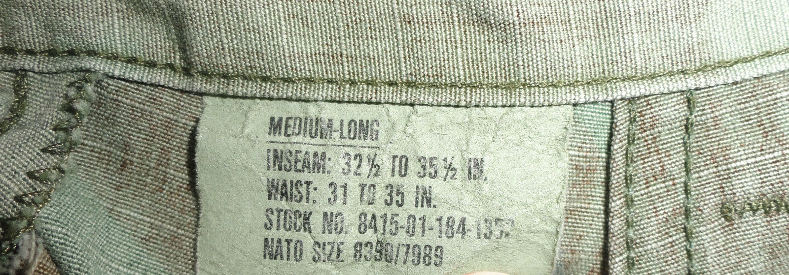 Trousers Hot Weather Woodland Camouflage Pattern Comb… Gem